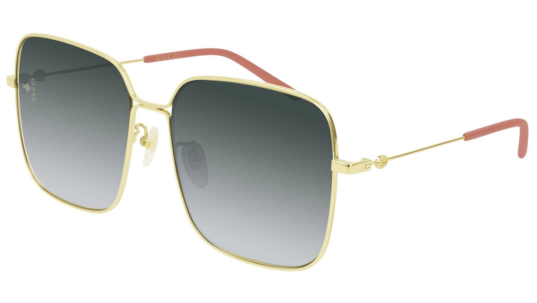 Occhiali da sole GUCCI GG0443S Shiny endura gold