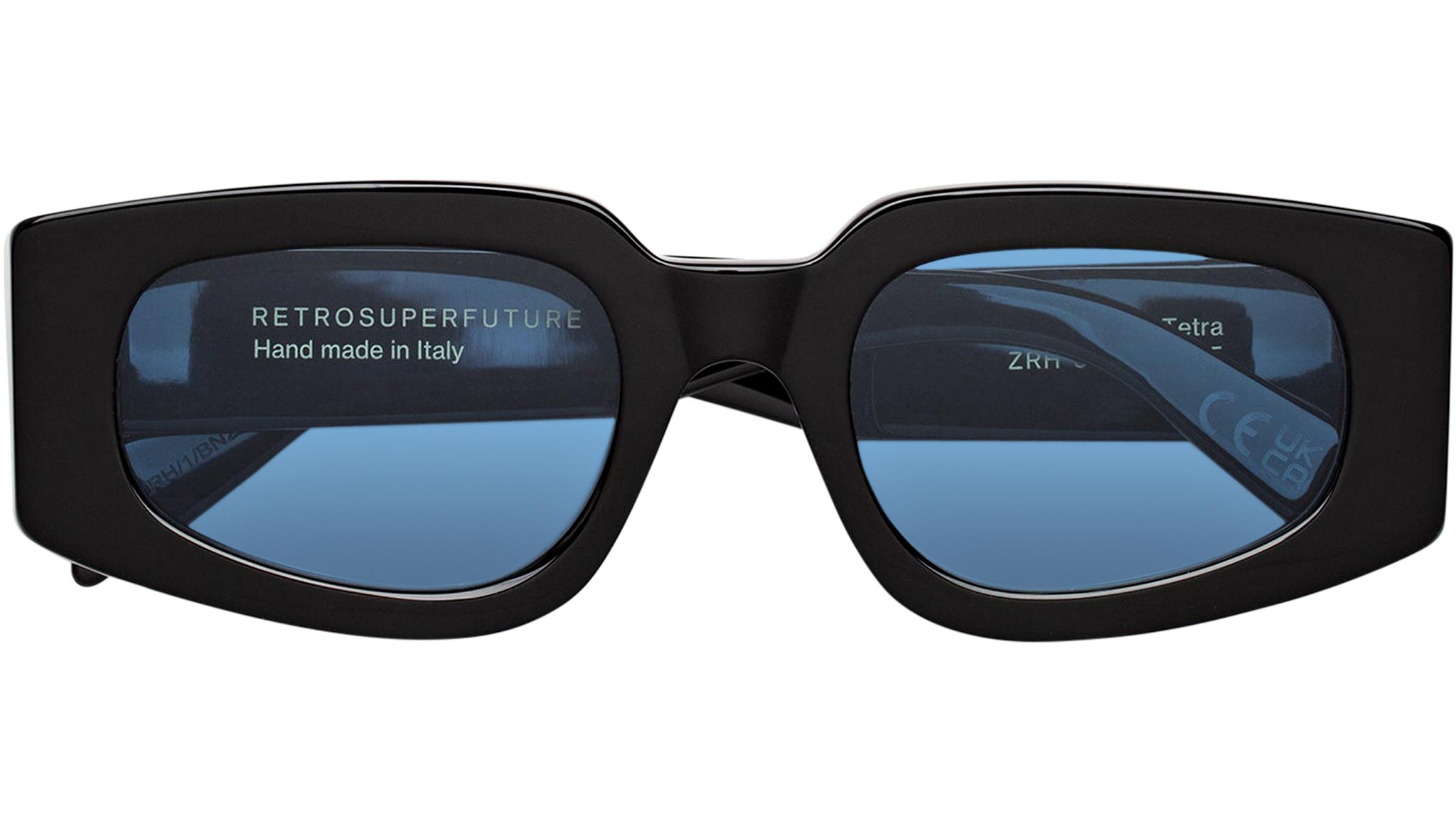 Occhiali RETROSUPERFUTURE Tetra Timeless shiny black