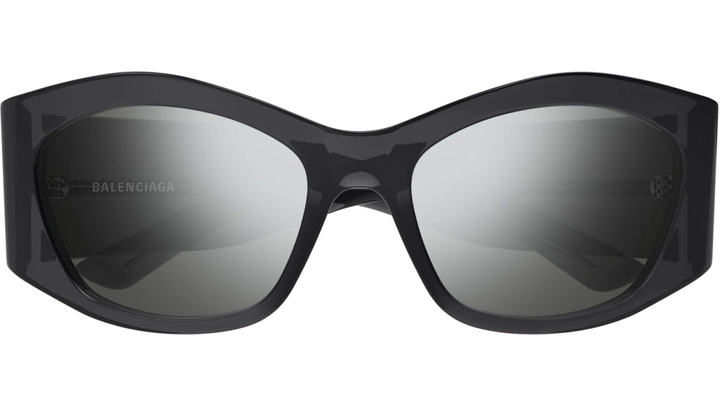 Occhiali da sole BALENCIAGA BB0329S Shiny transparent dark grey