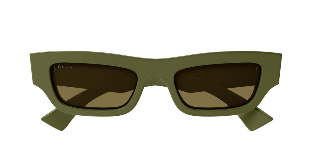 Occhiali da sole GUCCI GG1839S Shiny solid olive green