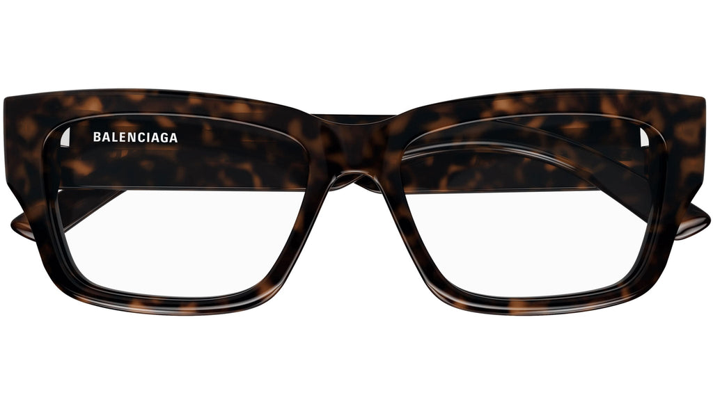 Occhiali da vista BALENCIAGA BB0376O Shiny dark havana