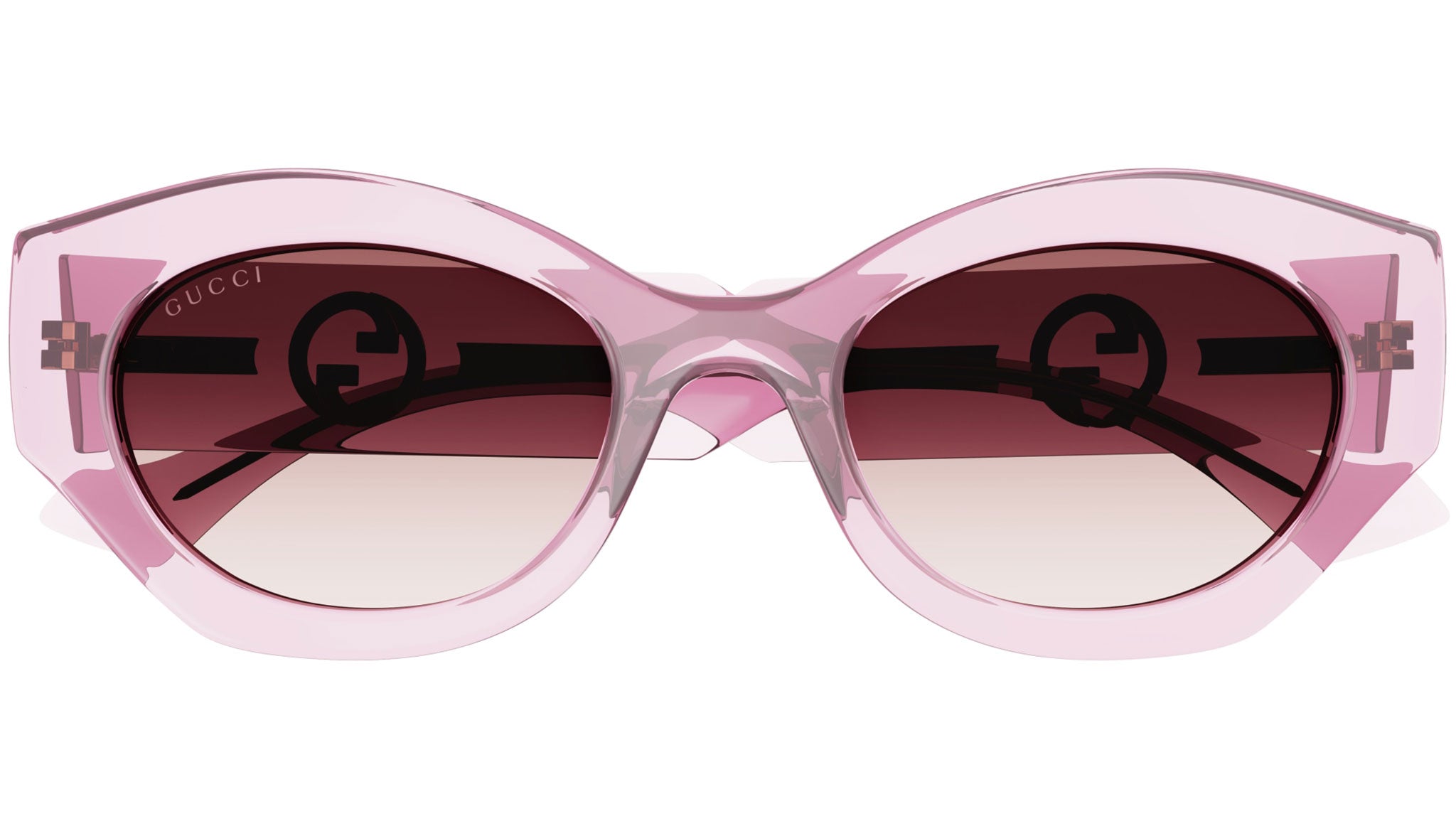 Occhiali da sole GUCCI GG1553S Shiny transparent light pink