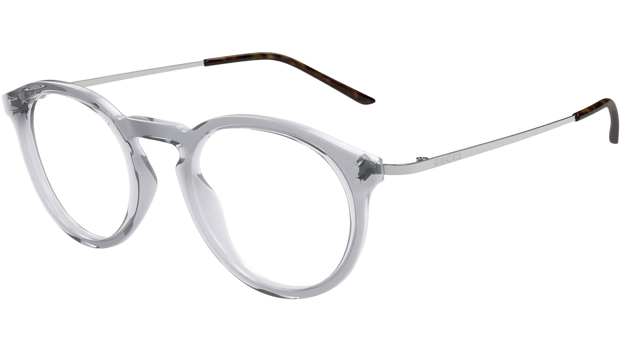 Occhiali da vista GUCCI GG1710O Shiny transparent cloudy grey