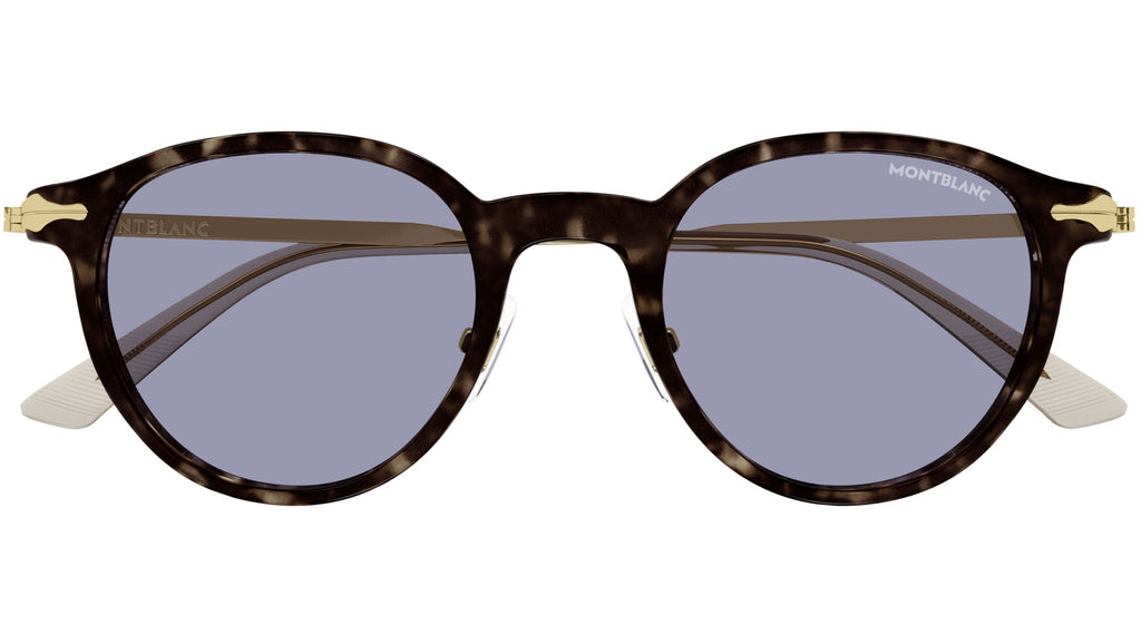 Occhiali da sole MONTBLANC MB0362S Shiny dark havana