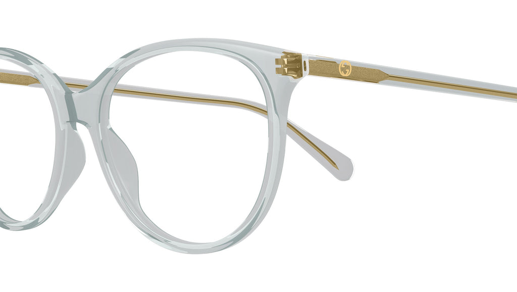 Occhiali da vista GUCCI Shiny transparent denim blue