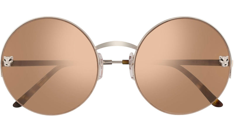 Occhiali da sole CARTIER CT0022S Shiny platine