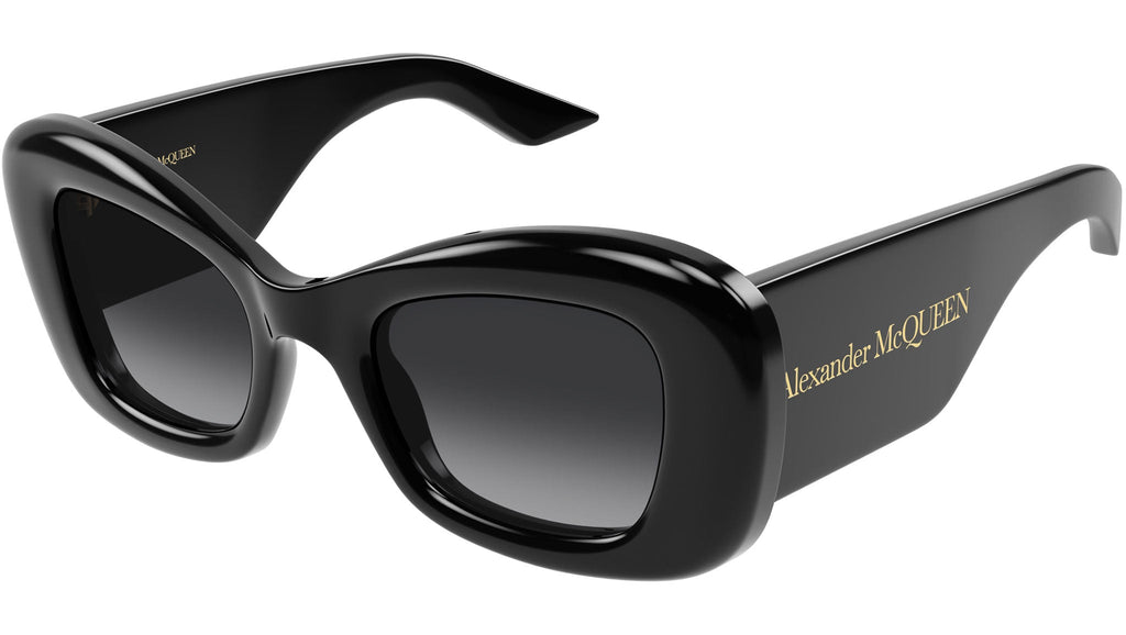 Occhiali da sole ALEXANDER MCQUEEN AM0434S Shiny solid black