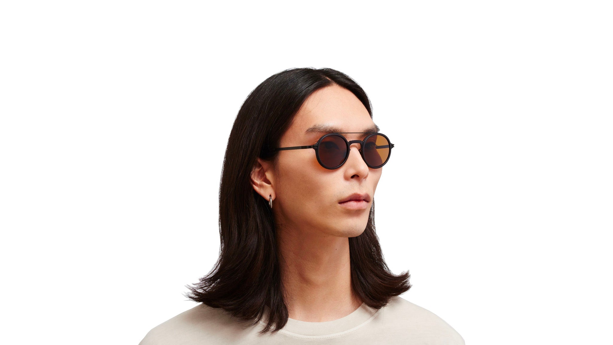 Occhiali da sole MYKITA HEMLOCK Cashmere grey black