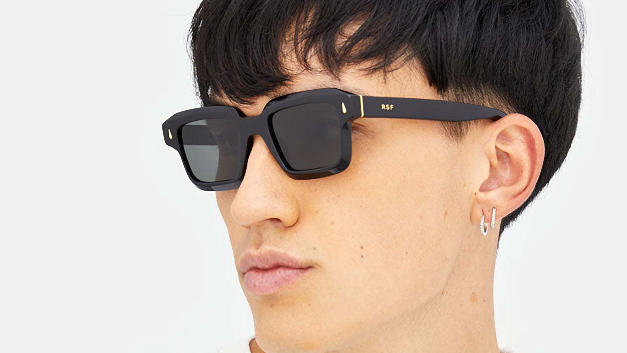 Occhiali RETROSUPERFUTURE Giardino Black gold
