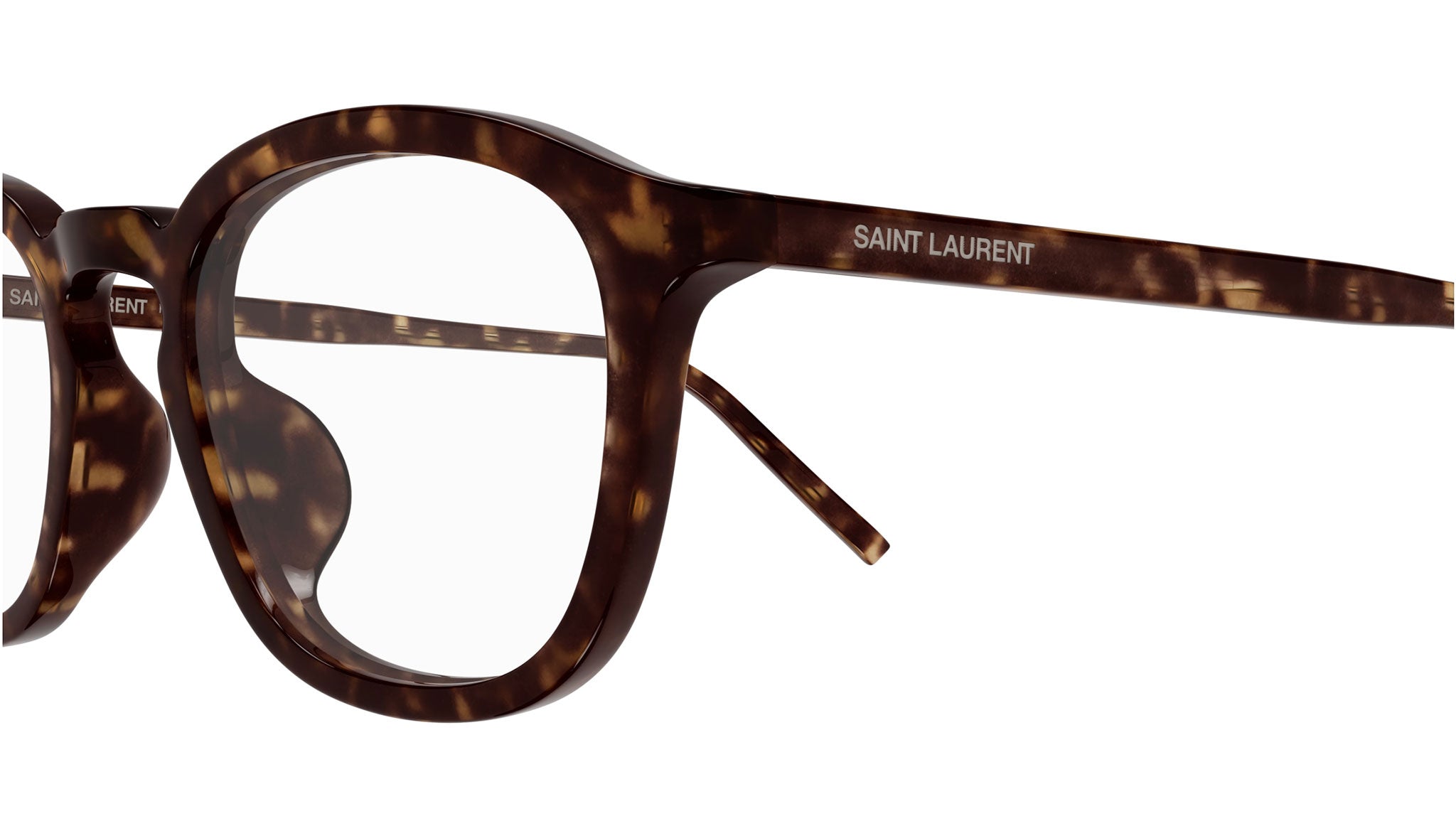 Occhiali da vista SAINT LAURENT SL793/J Shiny dark havana