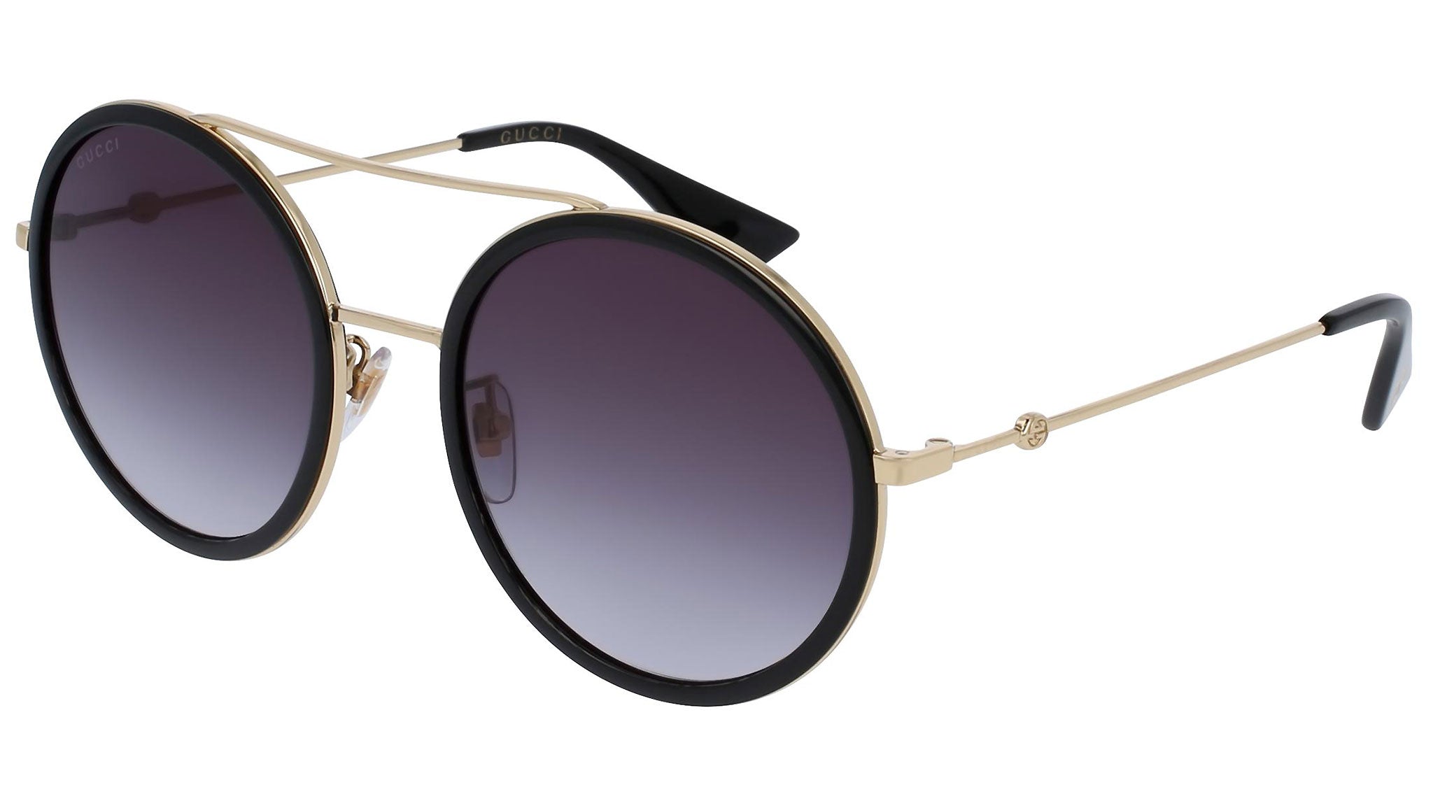 Occhiali da sole GUCCI GG0061S Endura gold and shiny black