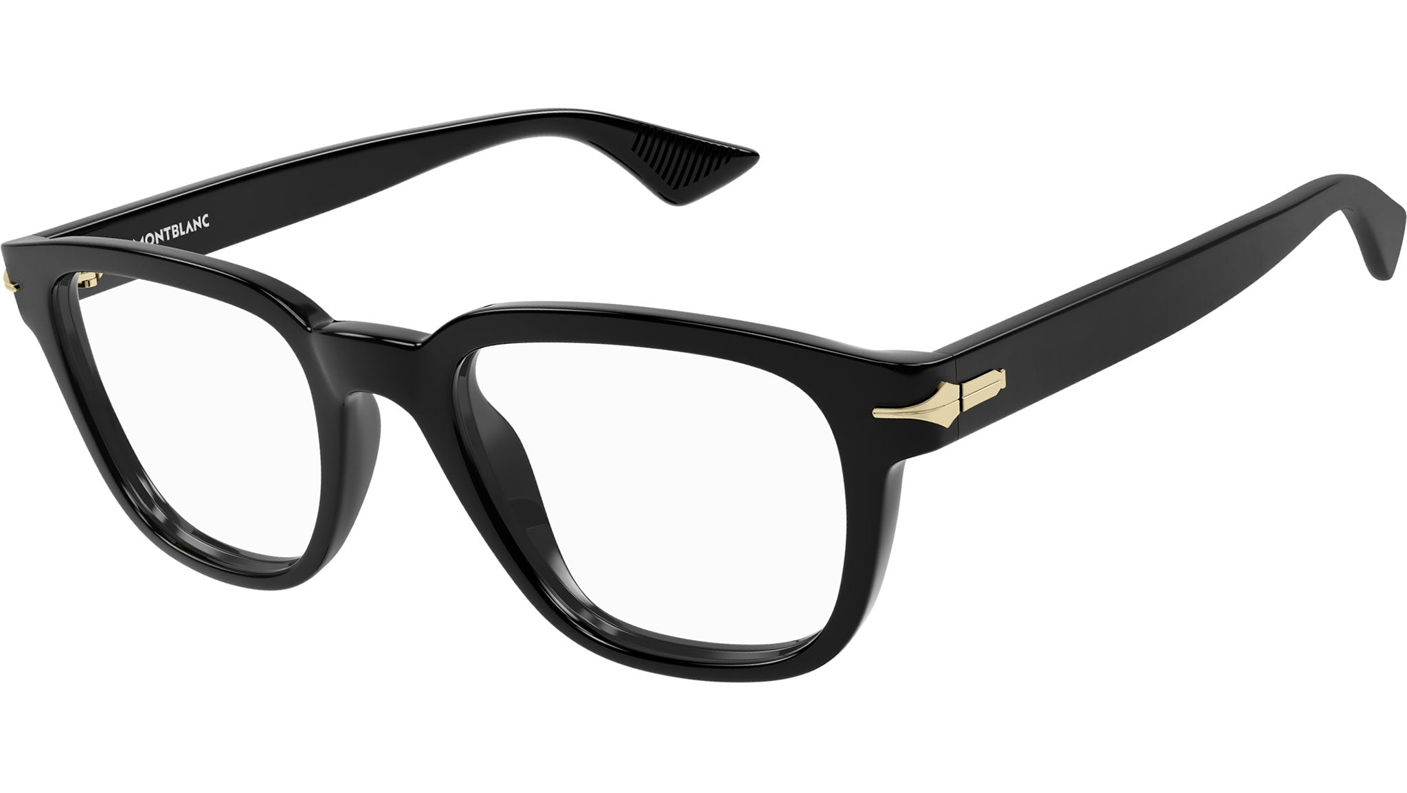 Occhiali da vista MONTBLANC MB0305O Shiny solid black