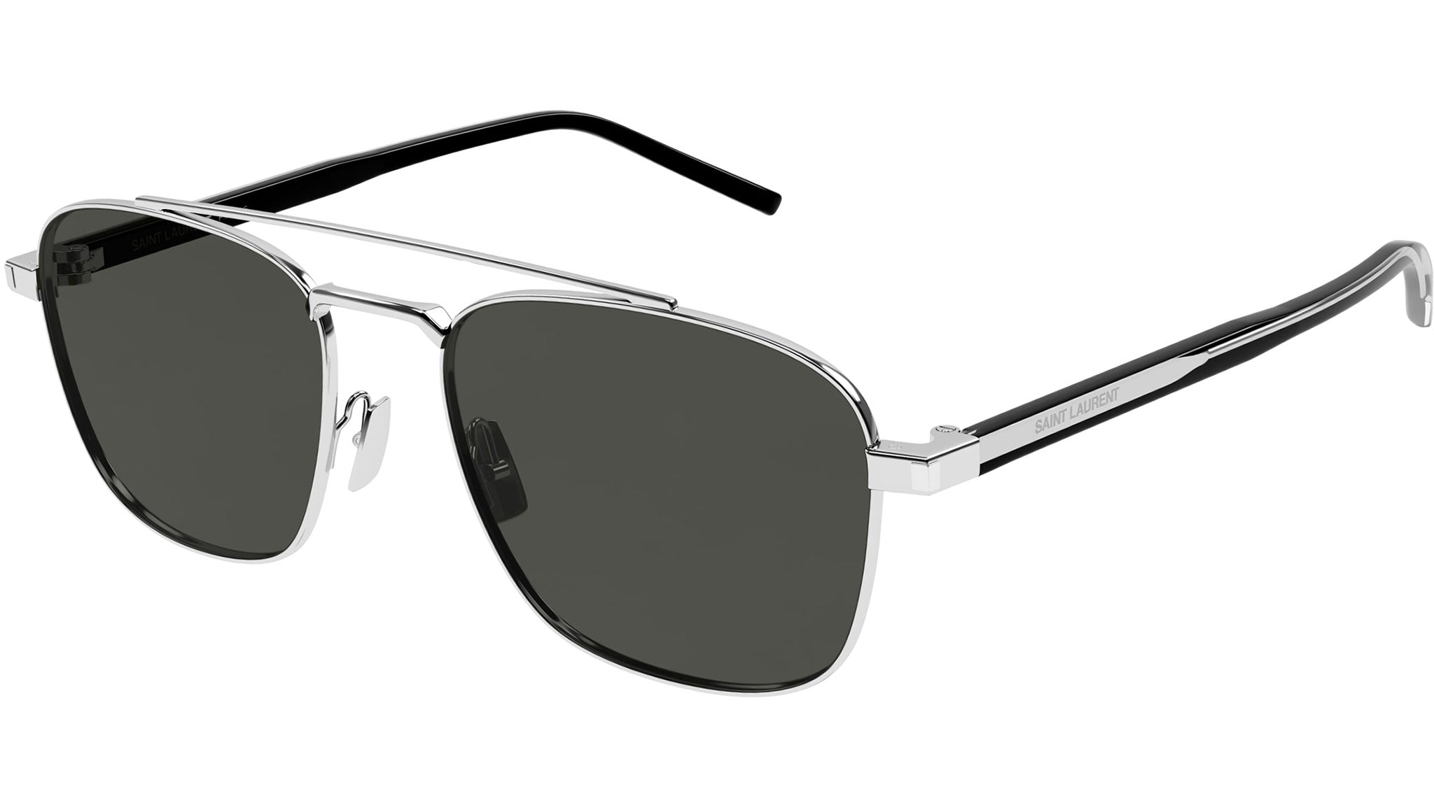 Occhiali da sole SAINT LAURENT SL665 Shiny silver
