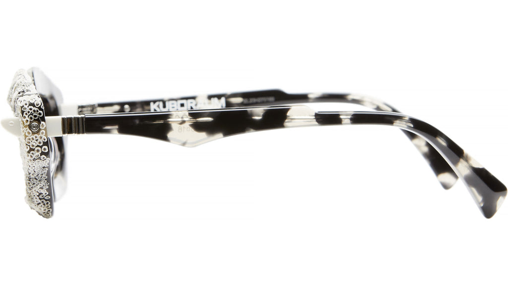 Occhiali da sole KUBORAUM Q6 White Coral Havana Grey