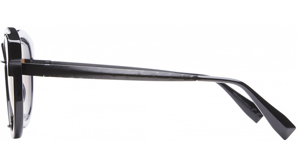 Occhiali da sole KUBORAUM H93 Black shine