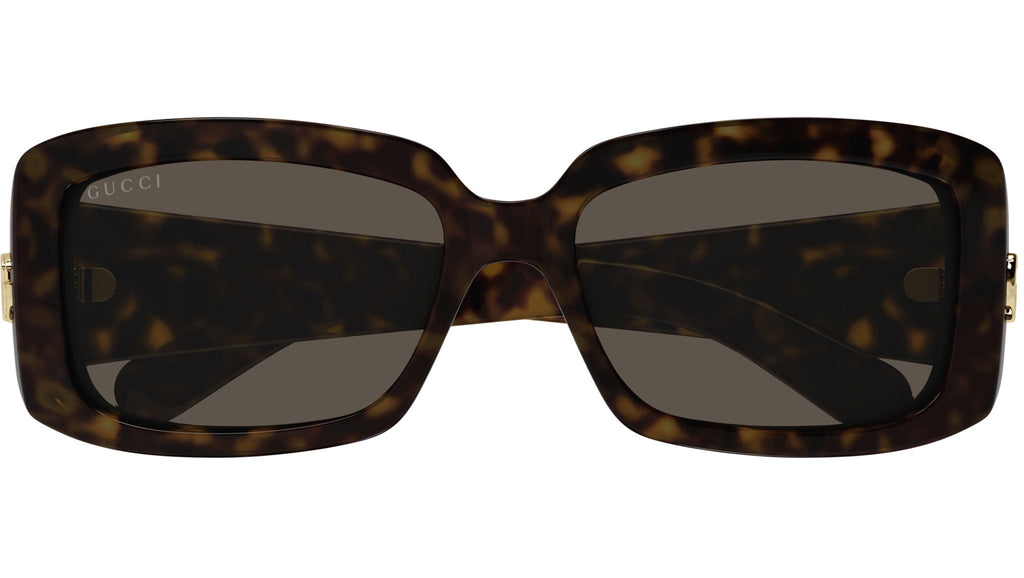 Occhiali da sole GUCCI GG1403S Shiny dark havana