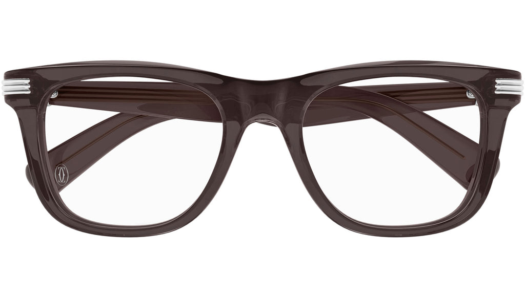 Occhiali da vista CARTIER Transparent dark wine