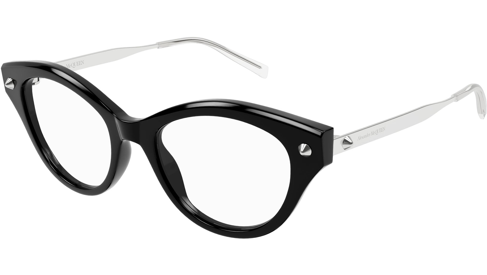 Occhiali da vista ALEXANDER MCQUEEN AM0485O Shiny solid black