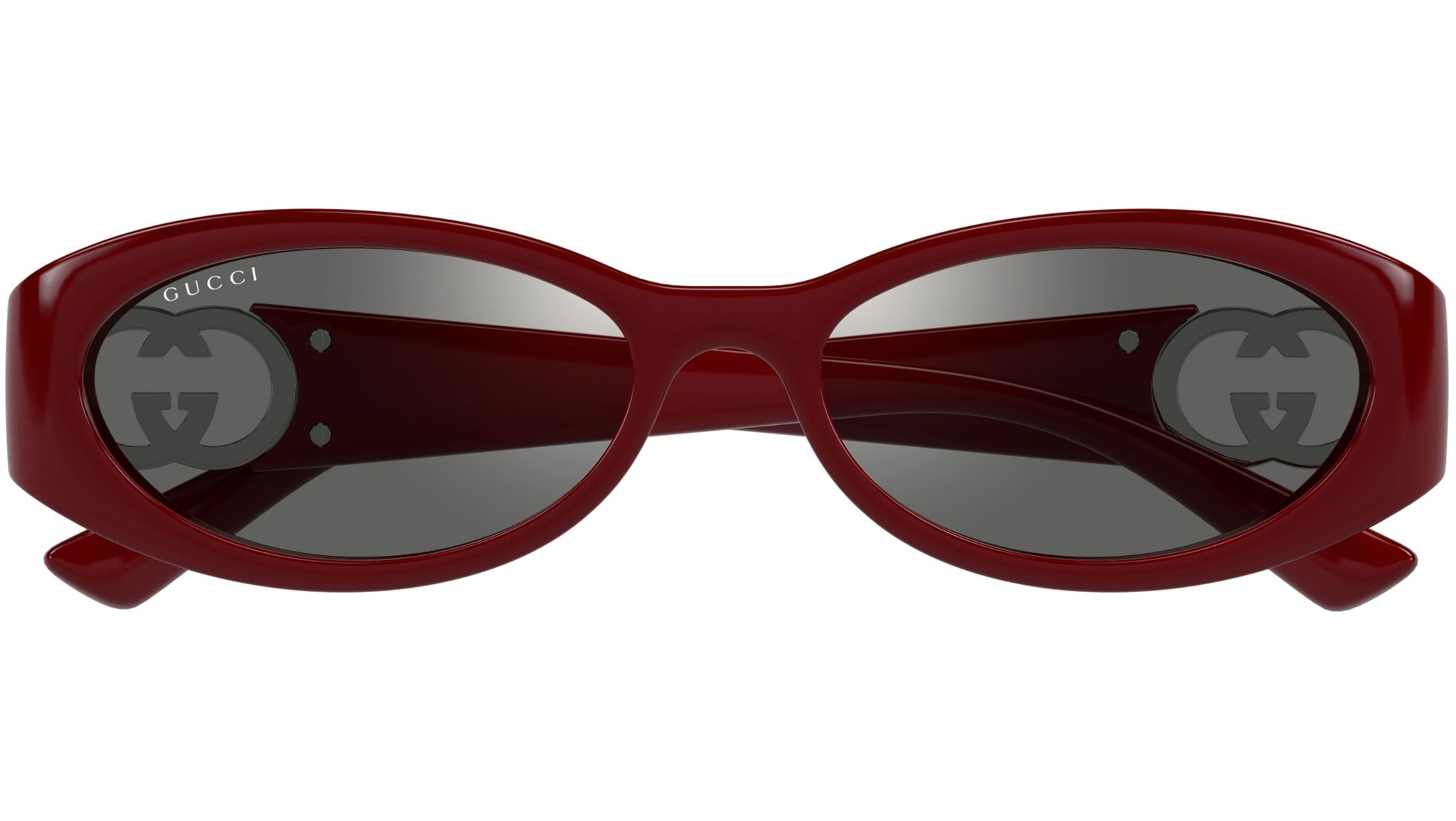 Occhiali da sole GUCCI GG1660S Shiny solid burgundy