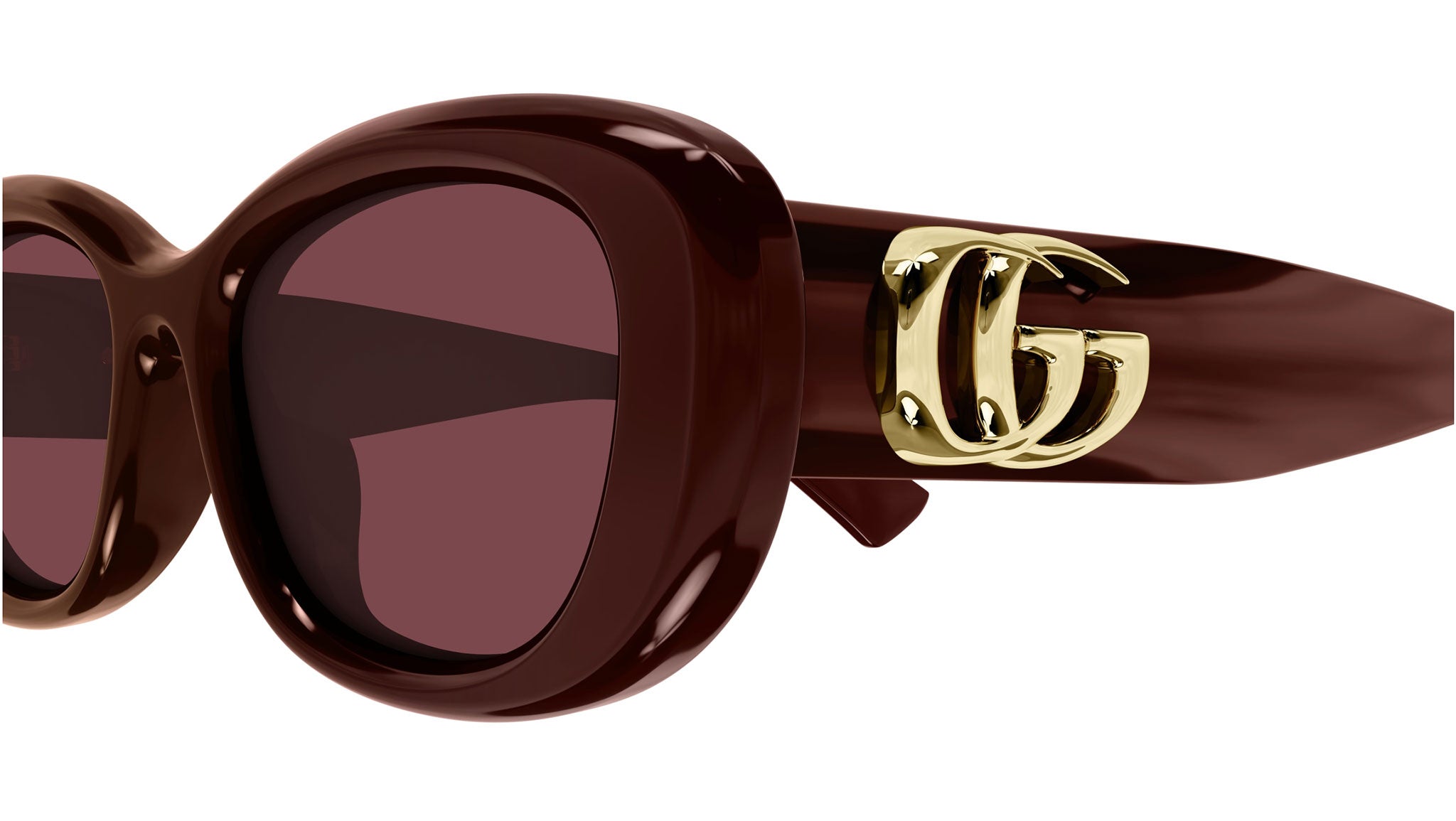 Occhiali da sole GUCCI GG1829SK Shiny solid burgundy
