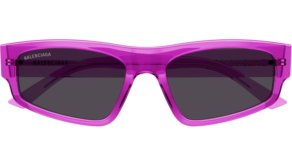 Occhiali da sole BALENCIAGA BB0305S Shiny transparent fuchsia