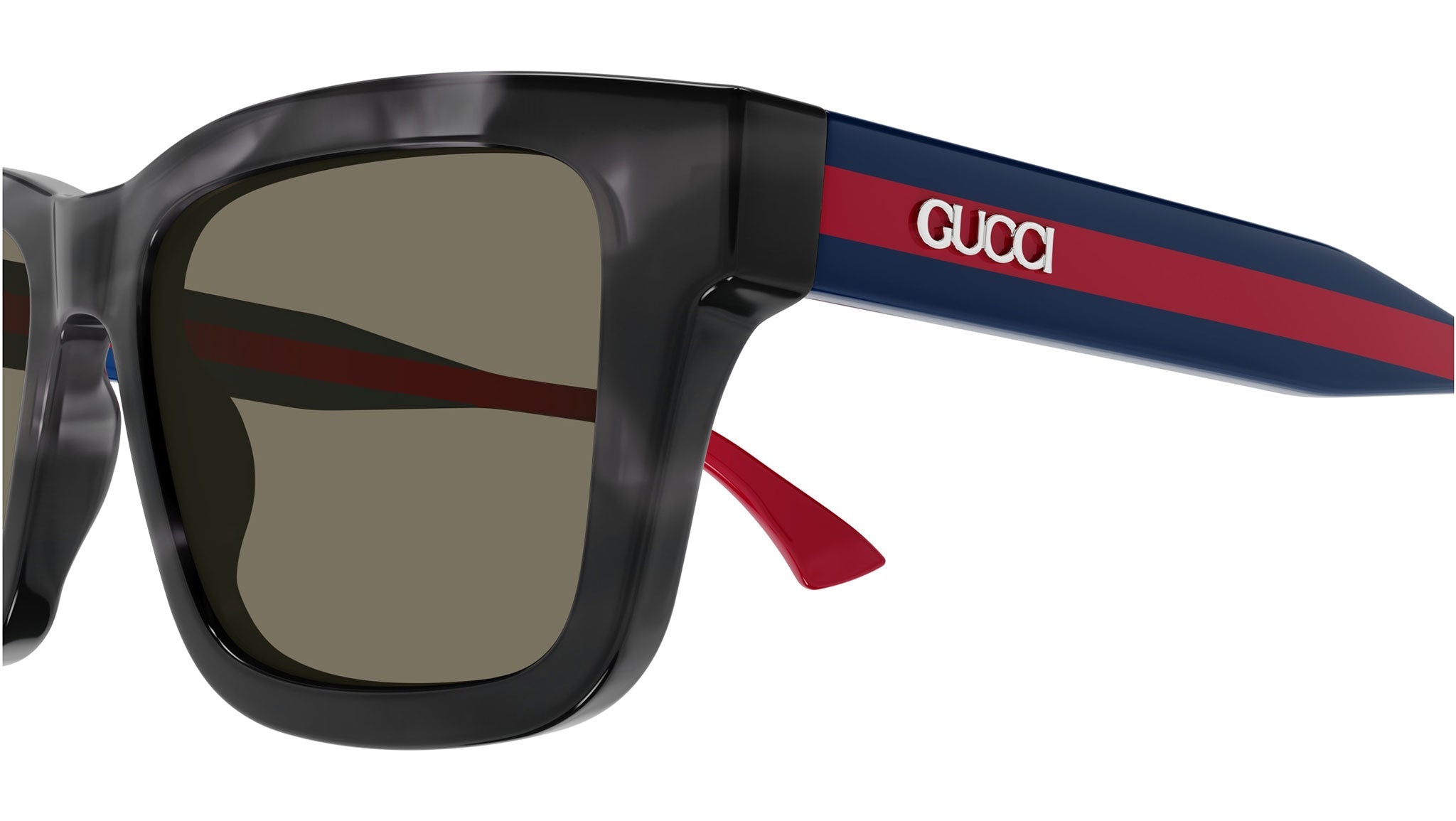 Occhiali da sole GUCCI GG1869S Shiny melange grey classic havana