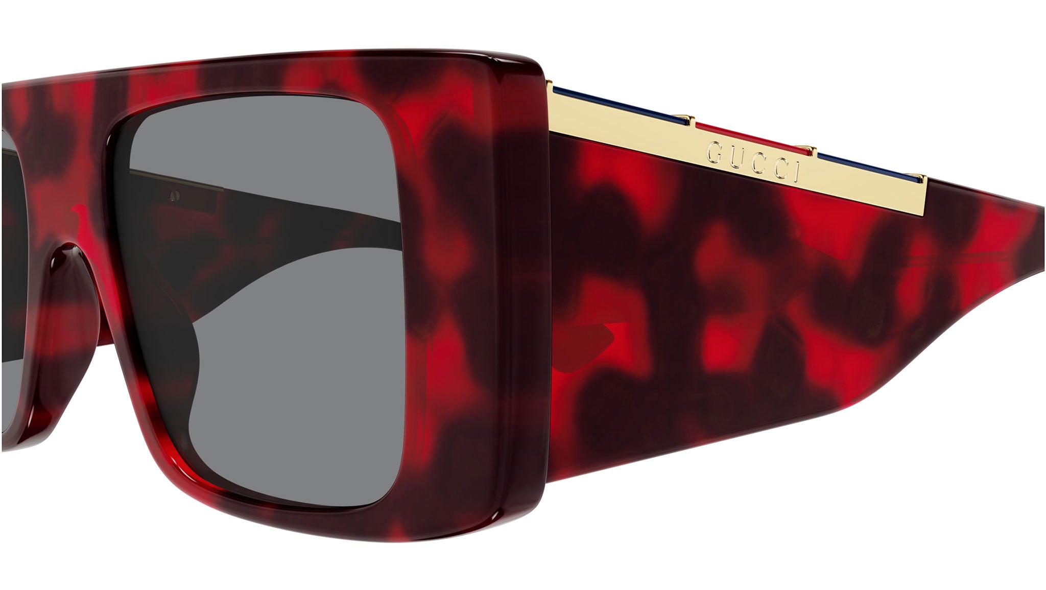 Occhiali da sole GUCCI GG1888S Shiny red and black havana