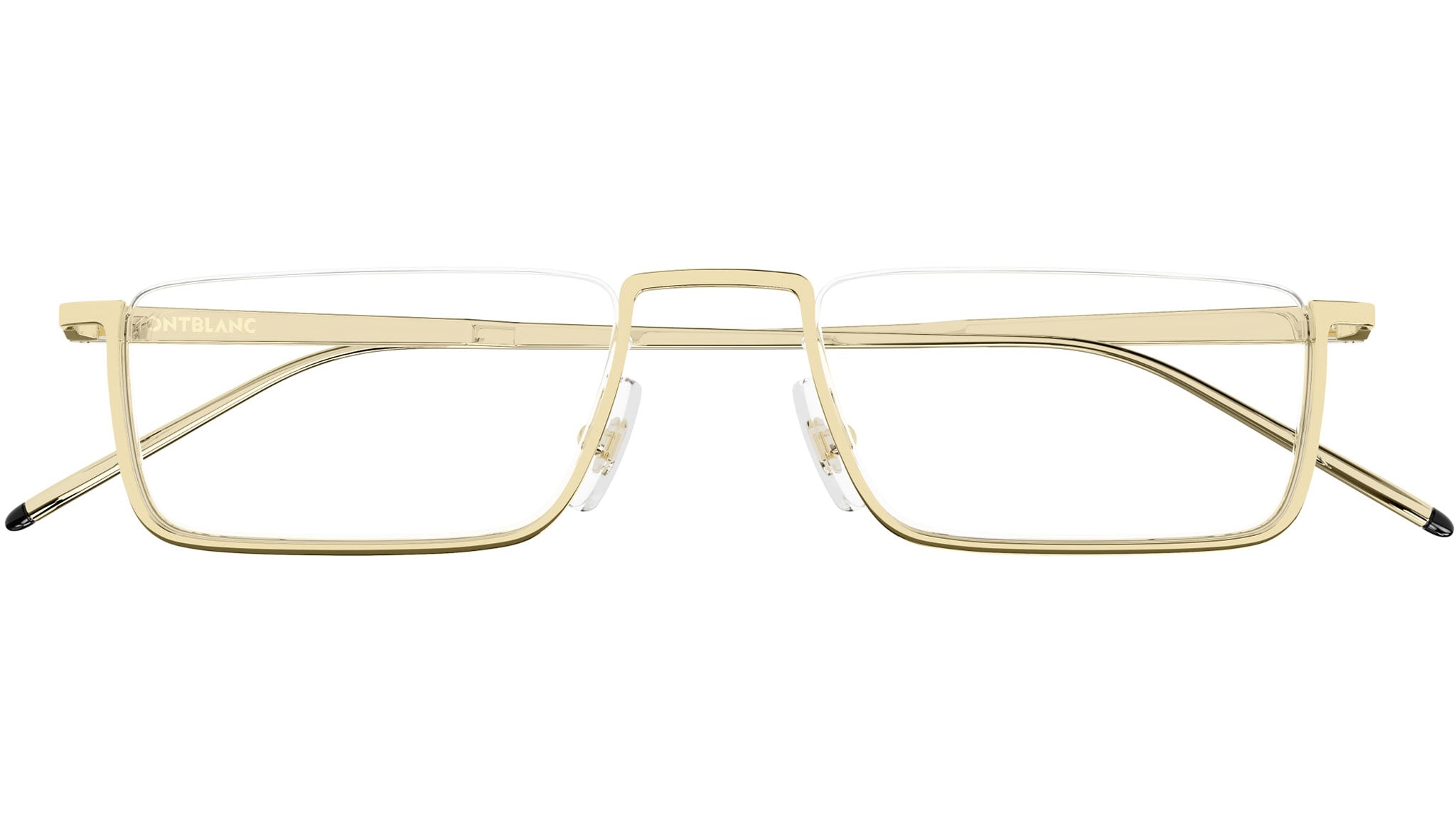 Occhiali da vista MONTBLANC MB0370O Shiny light gold