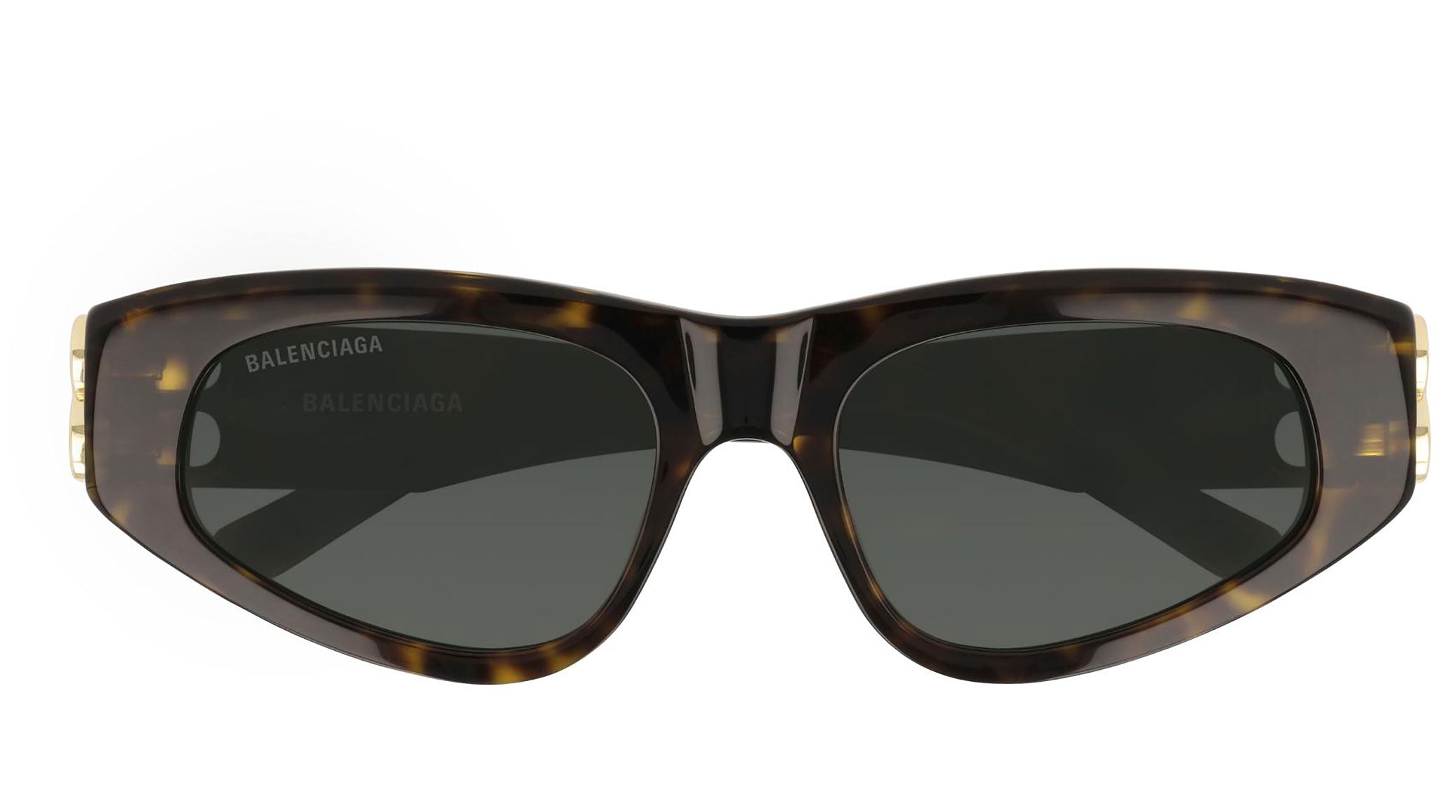 Occhiali da sole BALENCIAGA BB0095S Shiny dark havana