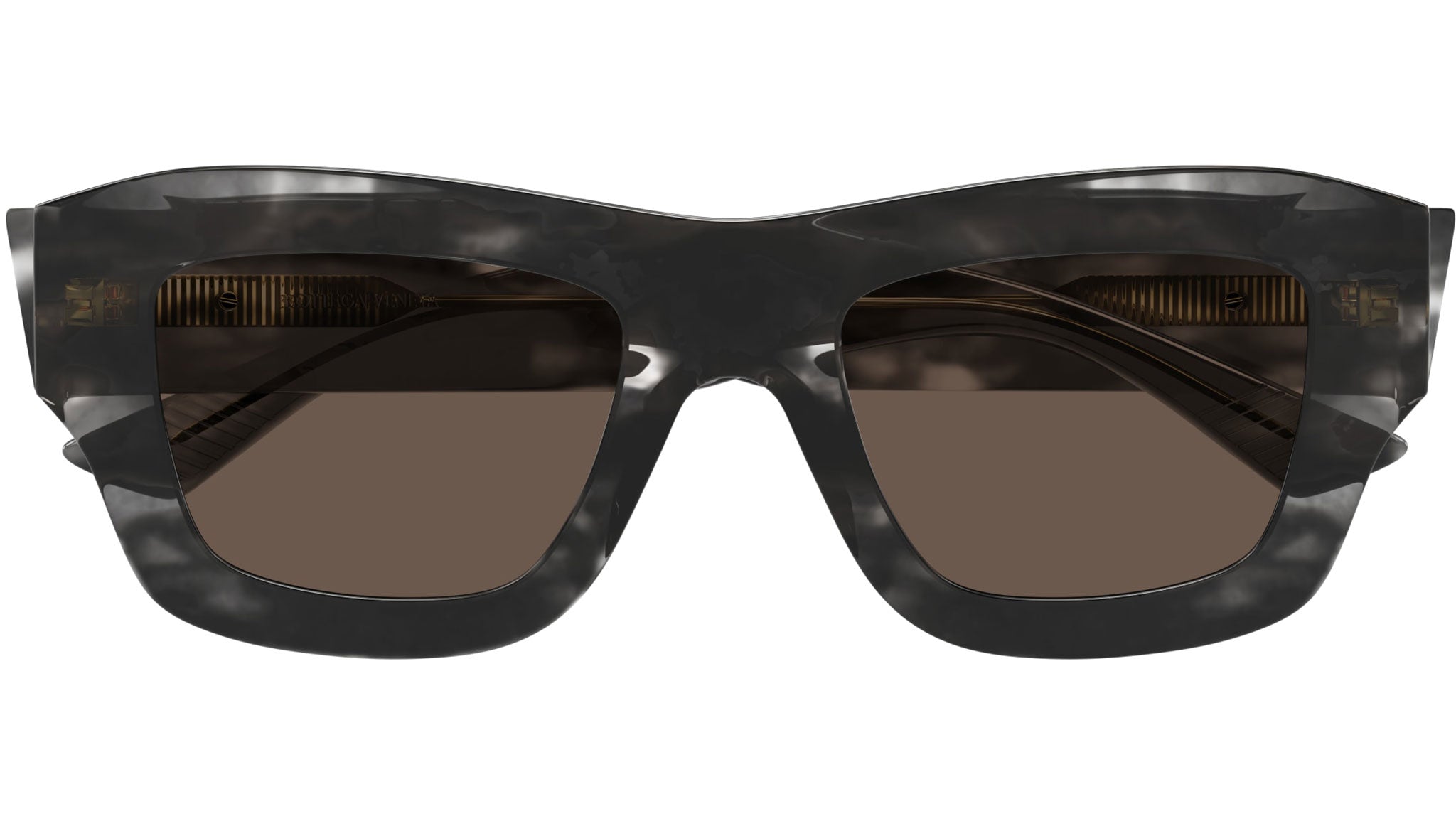 Occhiali da sole BOTTEGA VENETA BV1357S Shiny flamed black havana