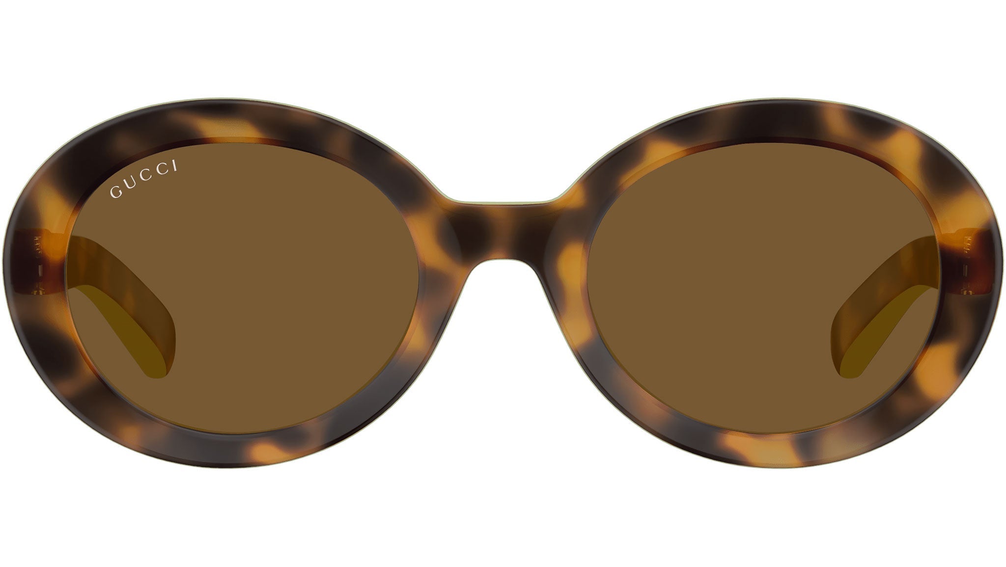 Occhiali da sole GUCCI GG1722SA Shiny spotted havana + yellow