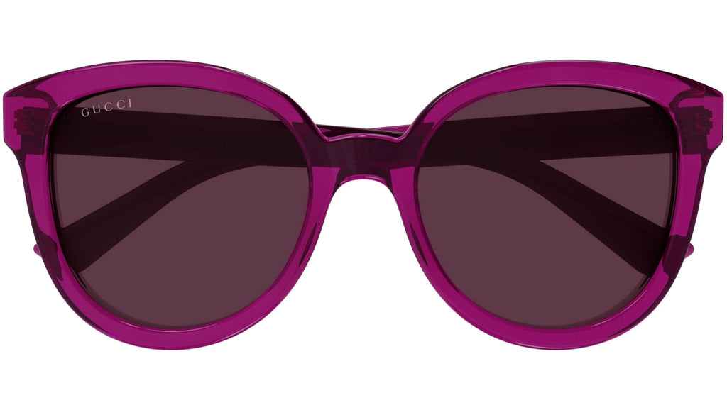 Occhiali da sole GUCCI GG1315S Shiny transparent fuchsia