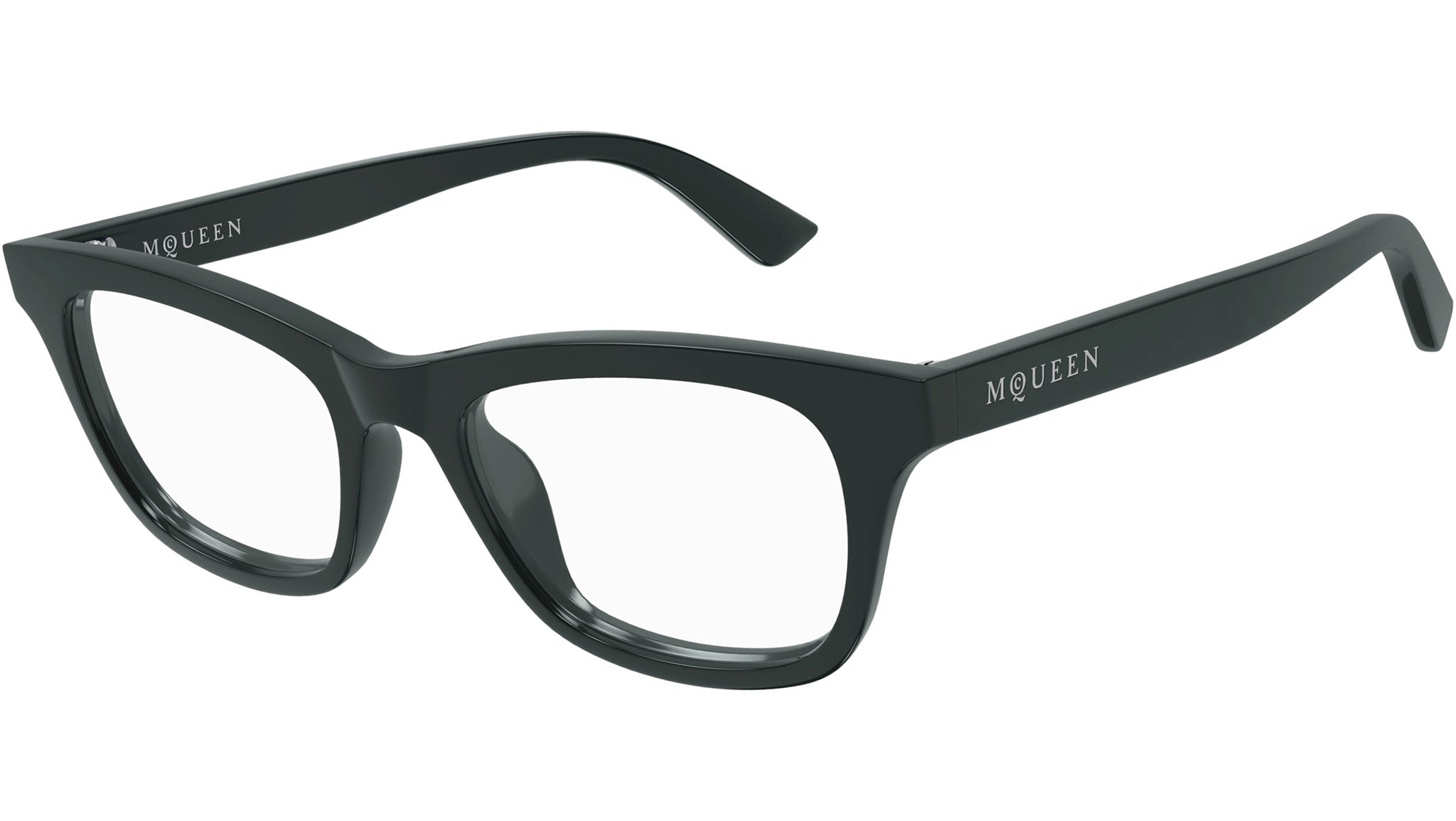 Occhiali da vista ALEXANDER MCQUEEN AM0515O Shiny solid light petroleum