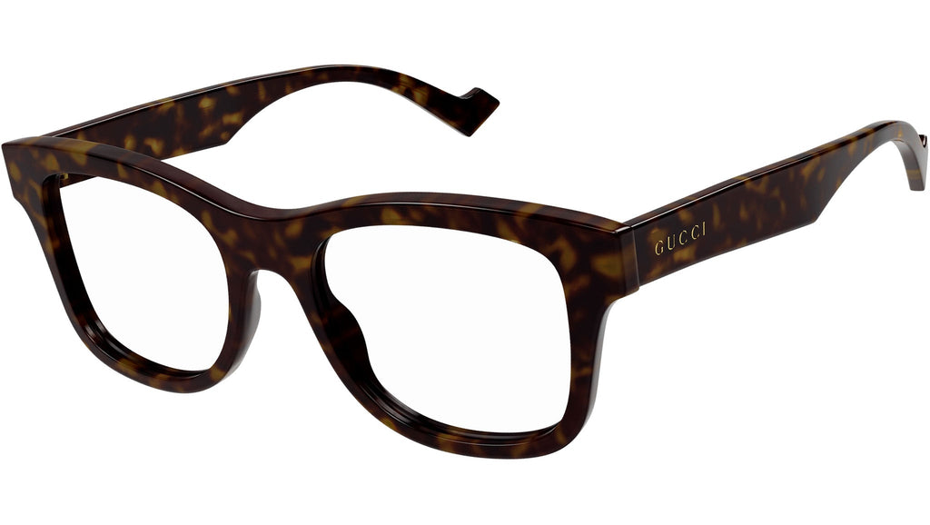 Occhiali da vista GUCCI GG1332O Shiny dark havana