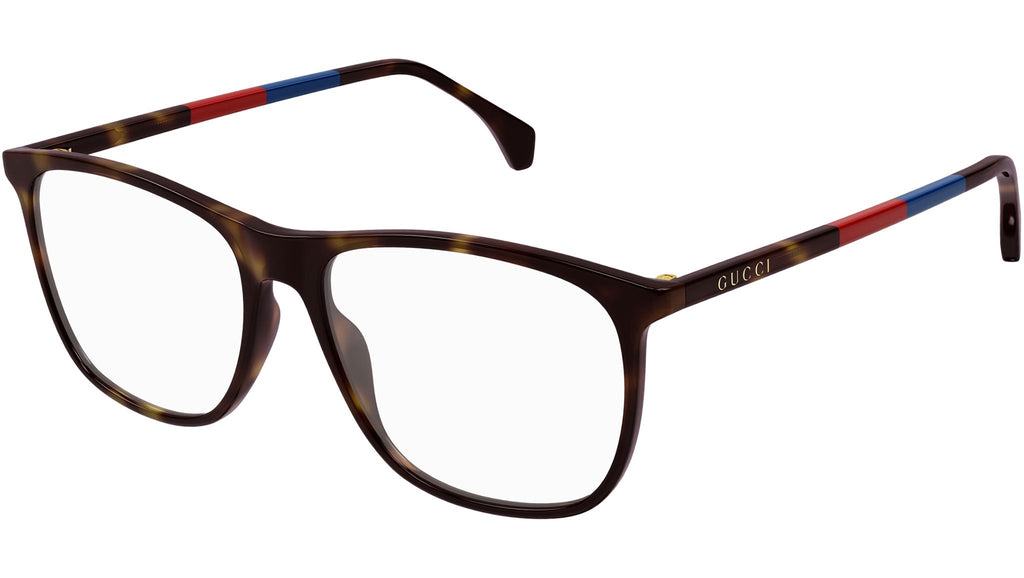 Occhiali da vista GUCCI GG0554O Shiny dark havana