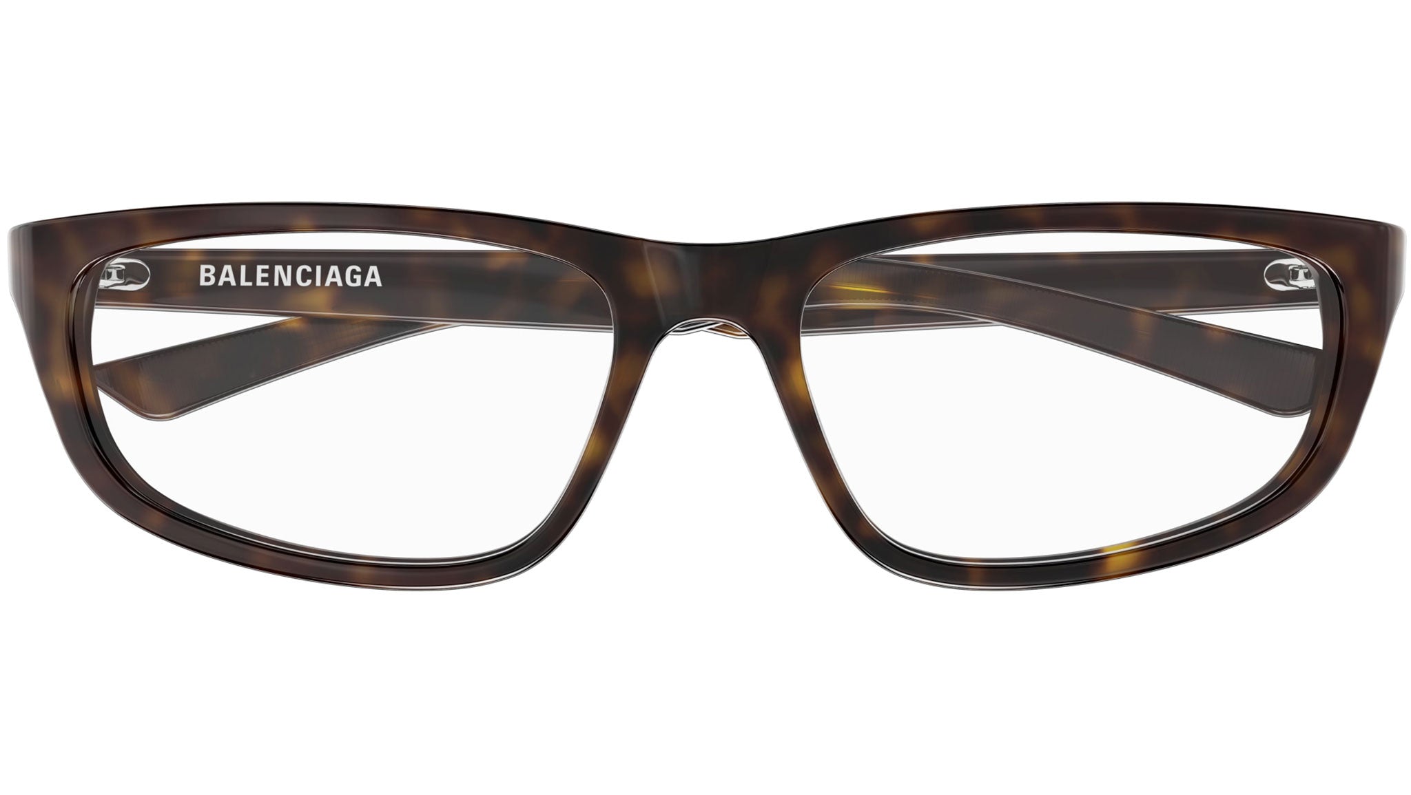 Occhiali da vista BALENCIAGA BB0407O Shiny dark havana