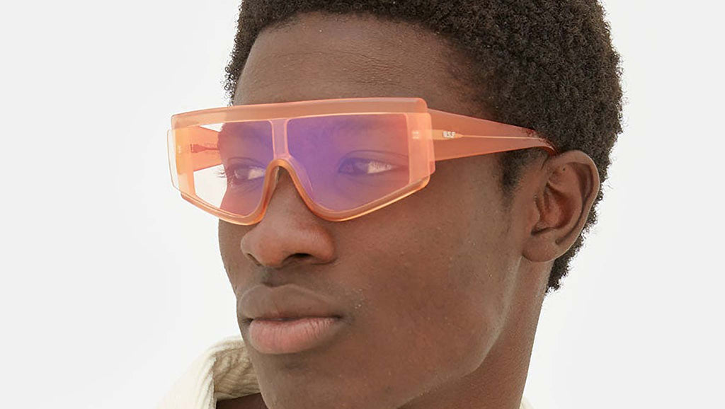 Occhiali RETROSUPERFUTURE Zed Colourful crystal peach
