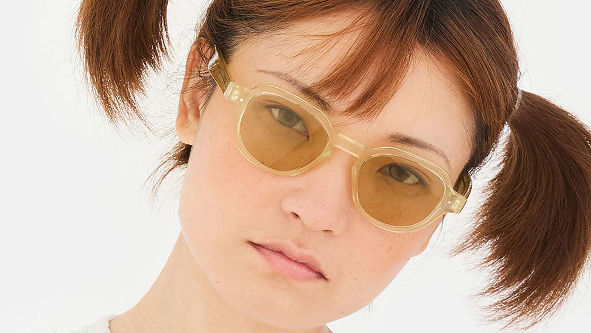 Occhiali RETROSUPERFUTURE Voce Cream yellow
