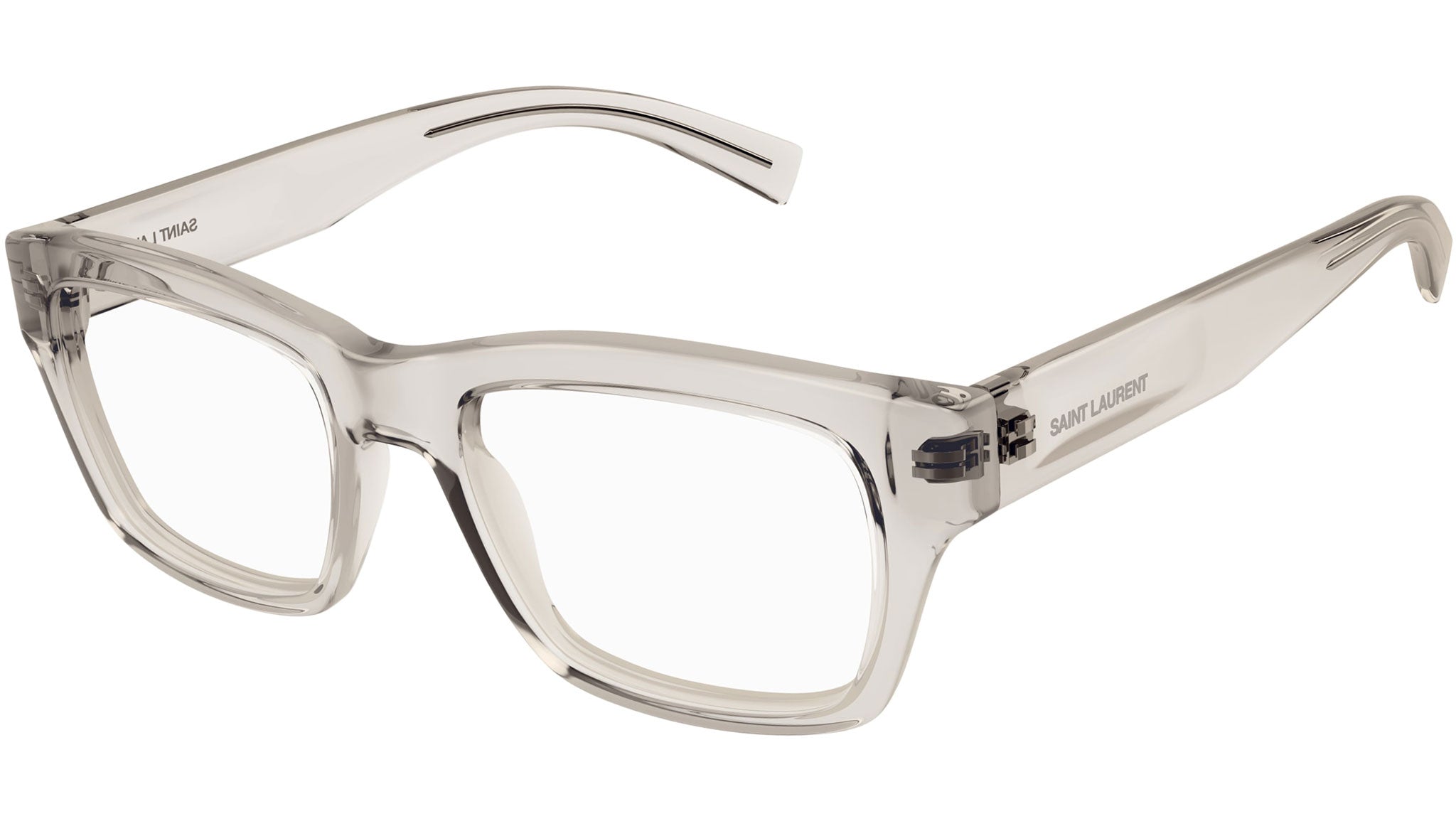 Occhiali da vista SAINT LAURENT SL616 Shiny transparent cream