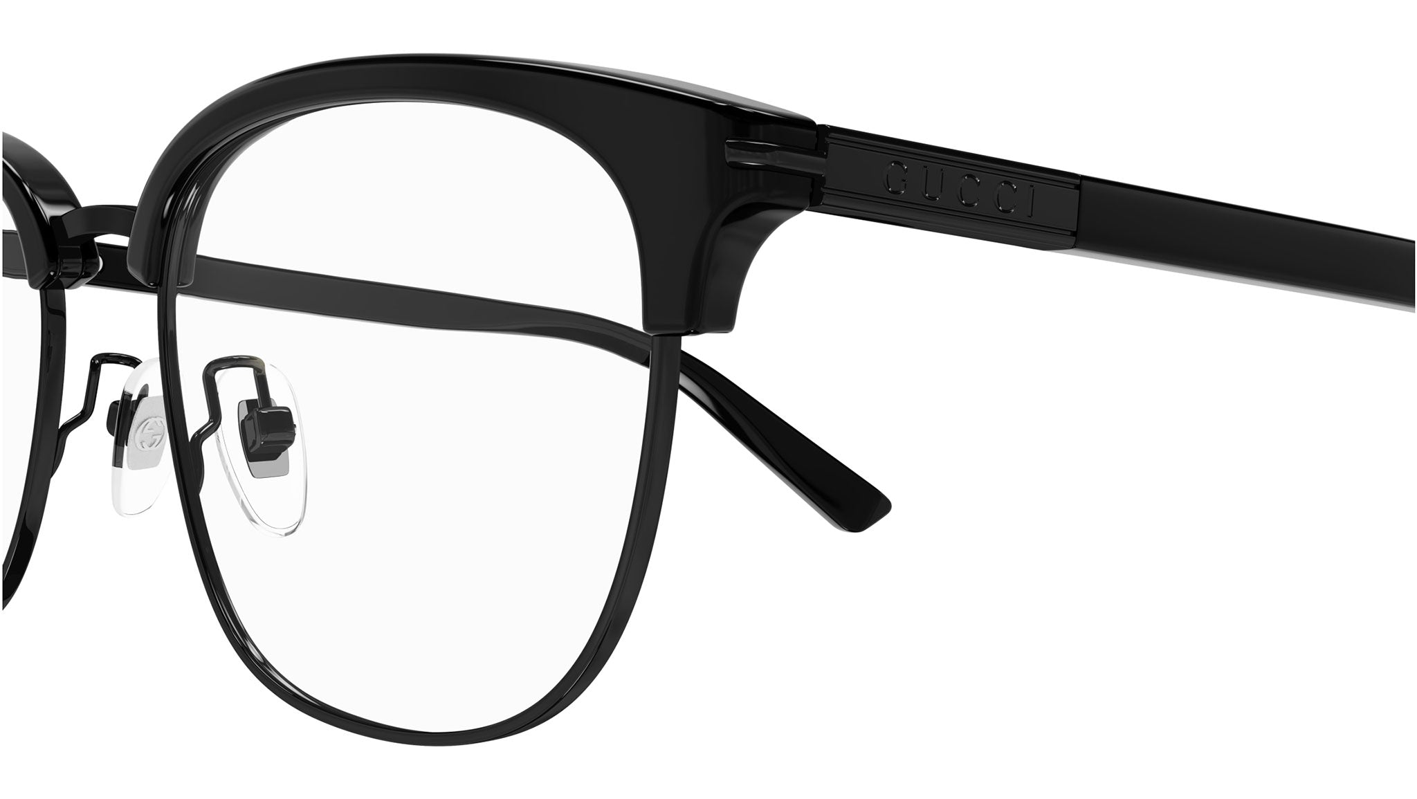 Occhiali da vista GUCCI GG1901OA Shiny black with matte black metal parts
