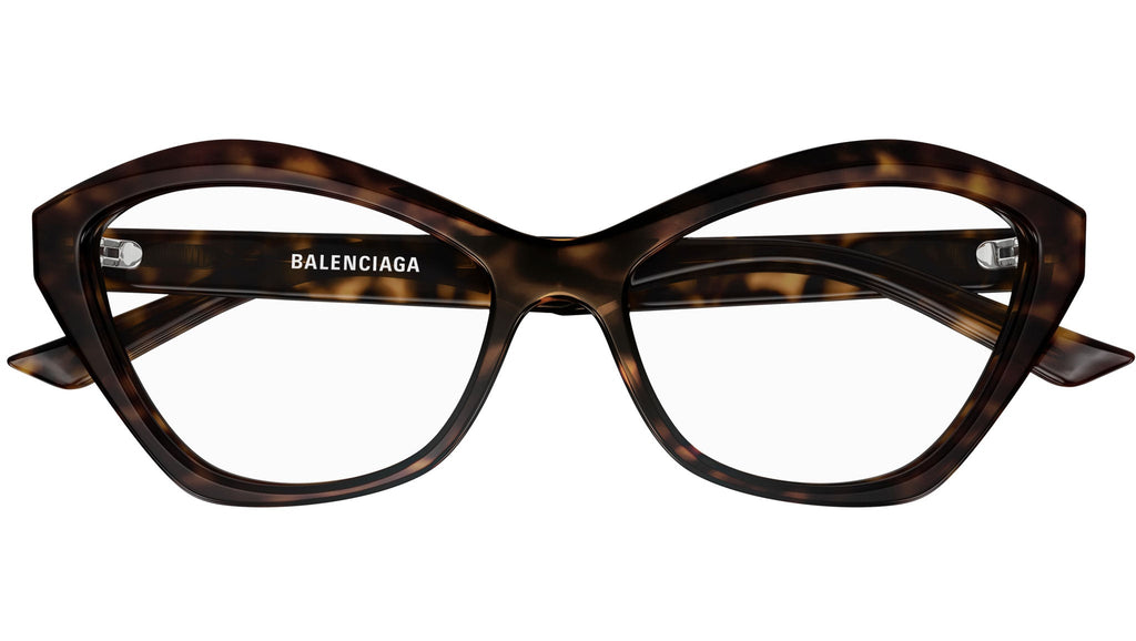 Occhiali da vista BALENCIAGA BB0341O Shiny dark havana