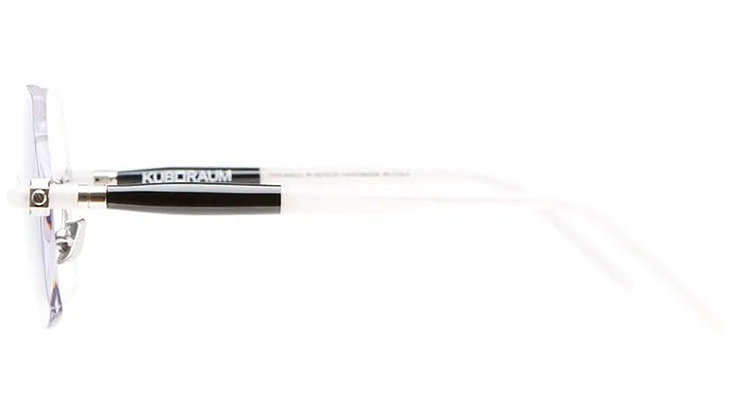 Occhiali da vista KUBORAUM P59 Silver black shine cream