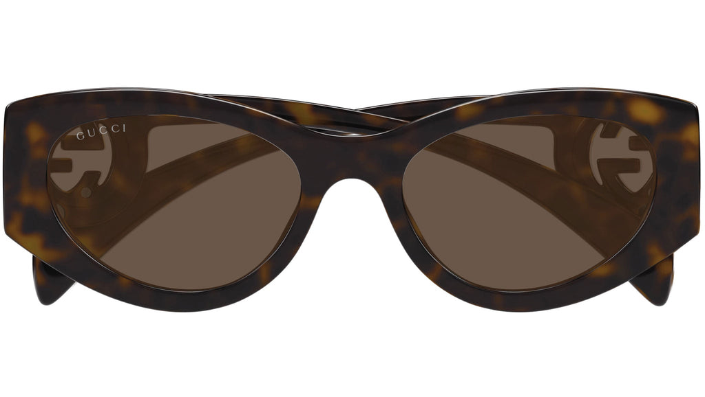 Occhiali da sole GUCCI GG1691S Shiny dark havana