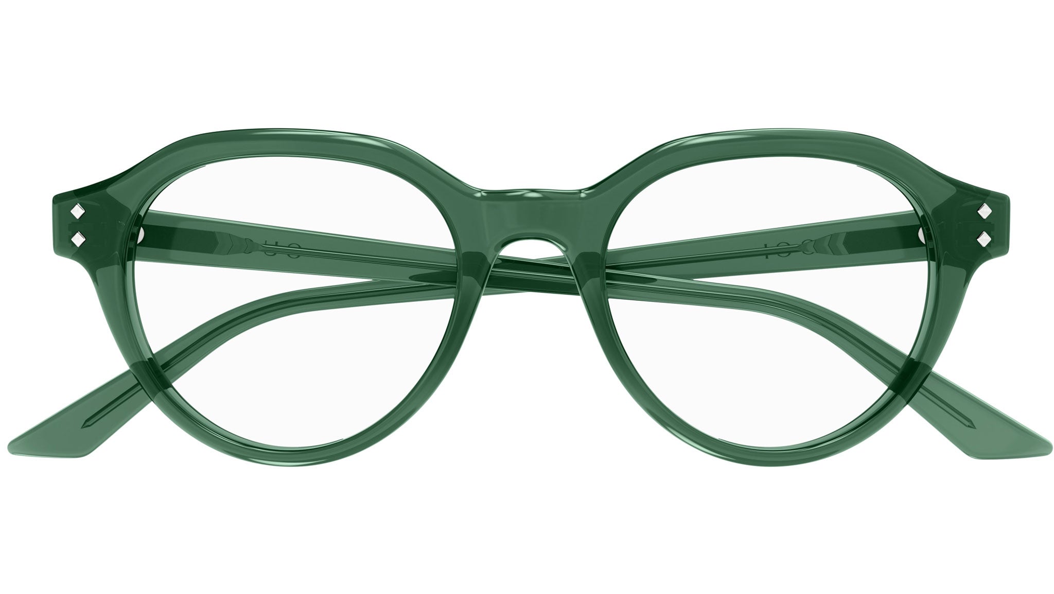 Occhiali da vista GUCCI GG1894O Shiny transparent bottle green