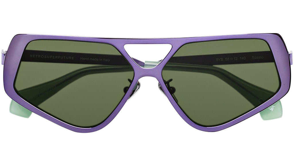 Occhiali RETROSUPERFUTURE Spazio Sleek violet chromed finish