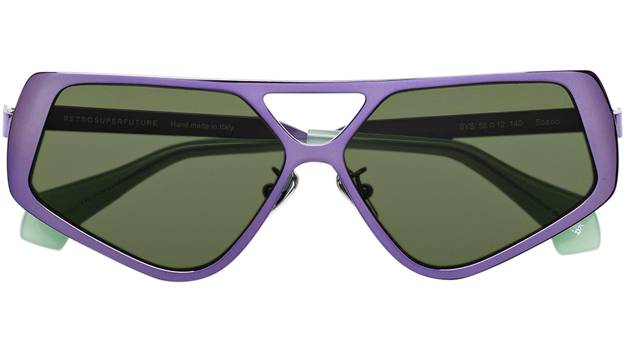 Occhiali RETROSUPERFUTURE Spazio Sleek violet chromed finish