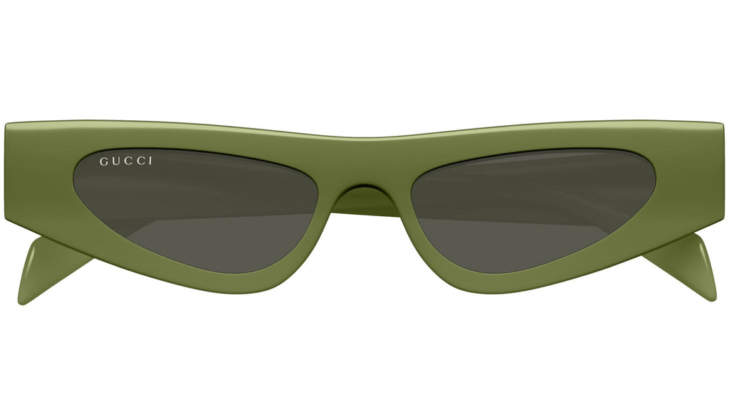 Occhiali da sole GUCCI GG1779S Shiny solid olive green
