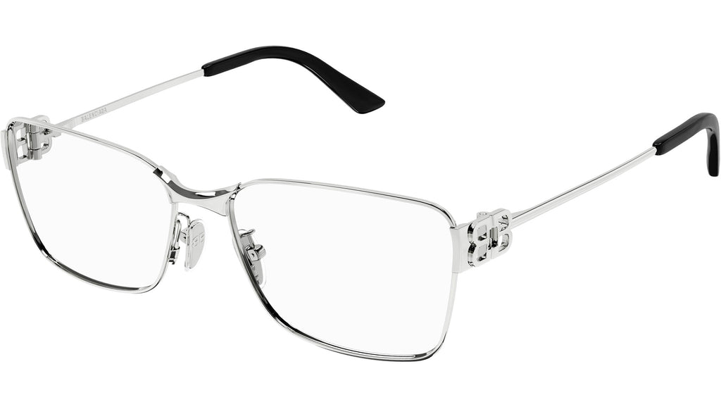 Occhiali da vista BALENCIAGA BB0375OA Shiny silver