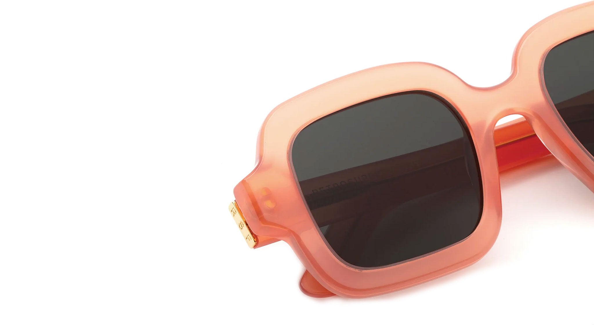 Occhiali RETROSUPERFUTURE Benz Crystal peachy