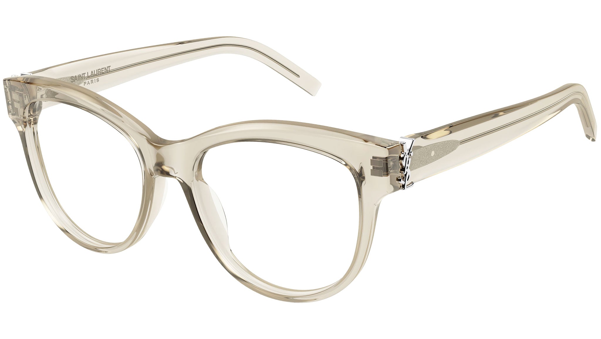 Occhiali da vista SAINT LAURENT SLM108 Crema transparent